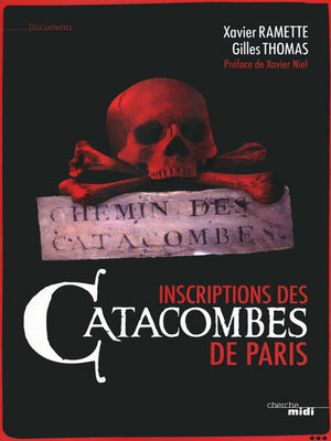 cover image of Inscriptions des catacombes de Paris